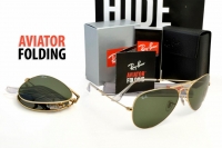 Gold Frame, Dark Green G-15 Lens