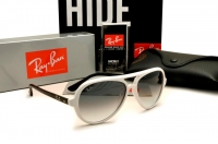 Black-White Frame, Grey Gradient Lens