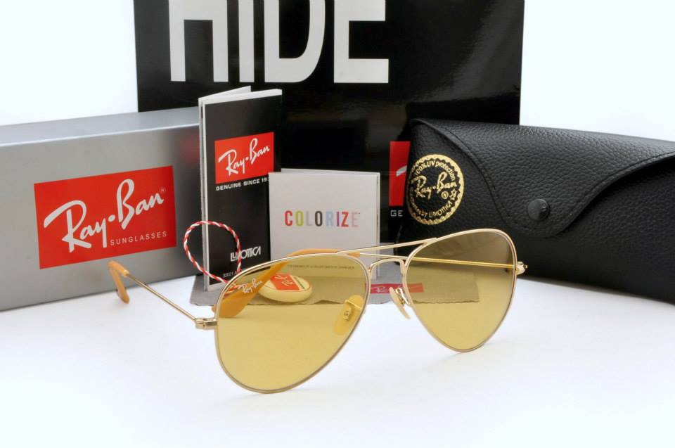 Gold Frame, Light yellow (For driving days & Night) Lens