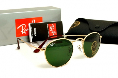 Gold Frame, Dark Green G-15 Lens