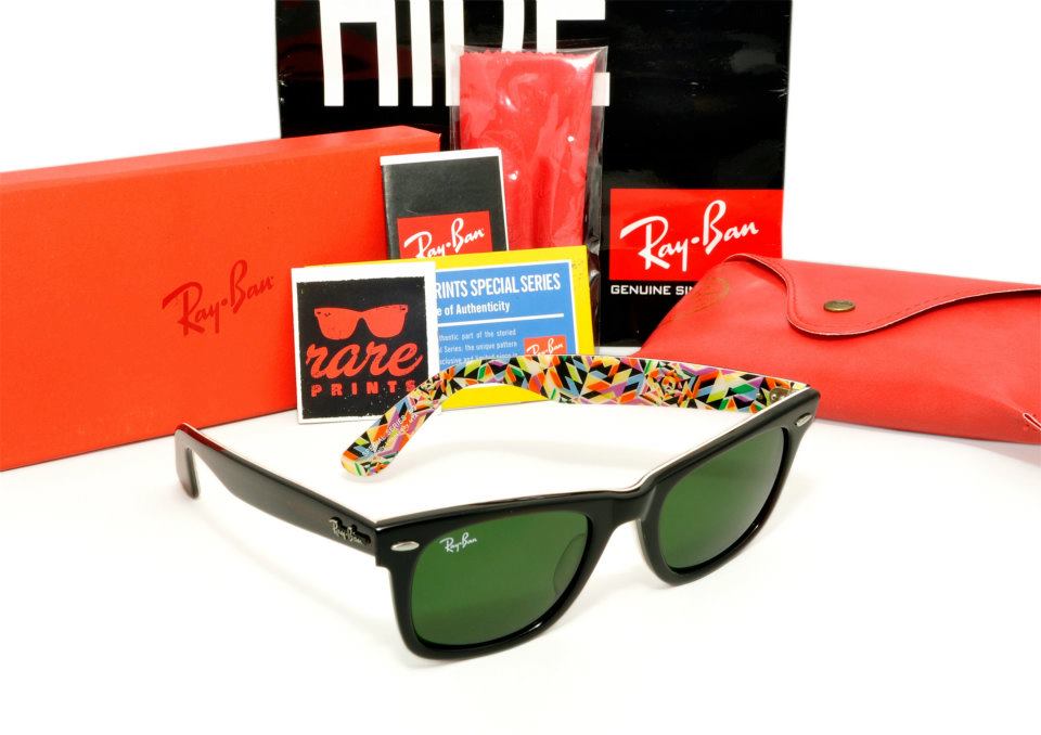 Black- With SPECTRUM Pattern Frame, Dark green G-15 Lens