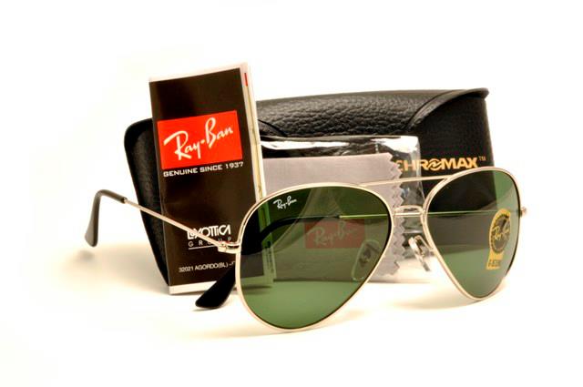 Silver Frame, Dark Green G-15