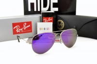 Silver Frame, Deep Purple Iridium Lens